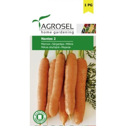 Vetőmag Agrosel PG1 sárgarépa - Nantes 2 5gr