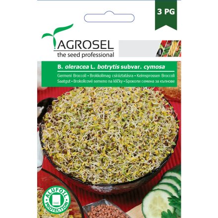 Vetőmag Agrosel PG3 brokkoli (csíráztatásra) 8gr