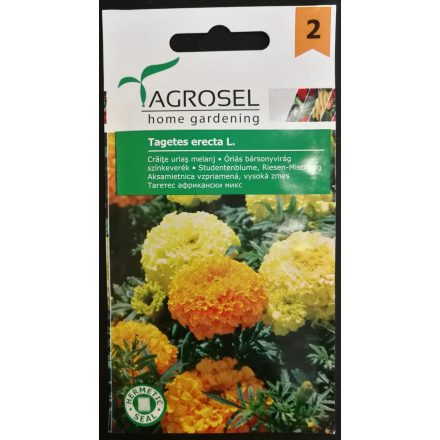 Vetőmag Agrosel PG2 bársonyvirág - óriás 1,5gr