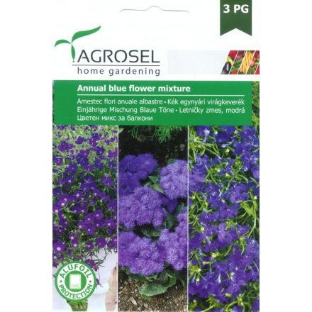 Vetőmag Agrosel PG3 egynyári virágkeverék - kék 2,5gr