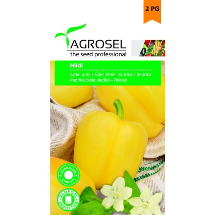 Vetőmag Agrosel PG1 paprika - Hildi 0,4gr