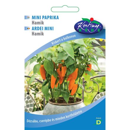 Vetőmag RÉDE D- mini paprika Hamik 0,25g 