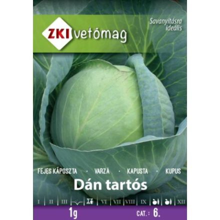 Vetőmag ZKI 6.káposzta Dán tartós