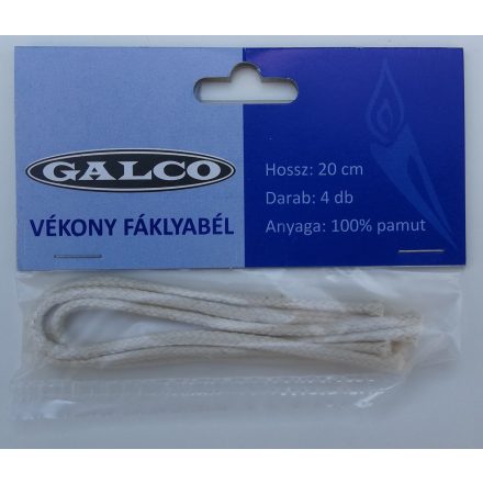 Fáklyabél 20x4mm 4 db-os 10132779 Galco