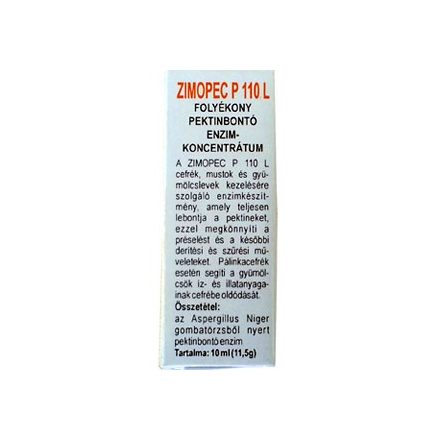 Pektinbontó enzim Zimopec P 110 L 10gr